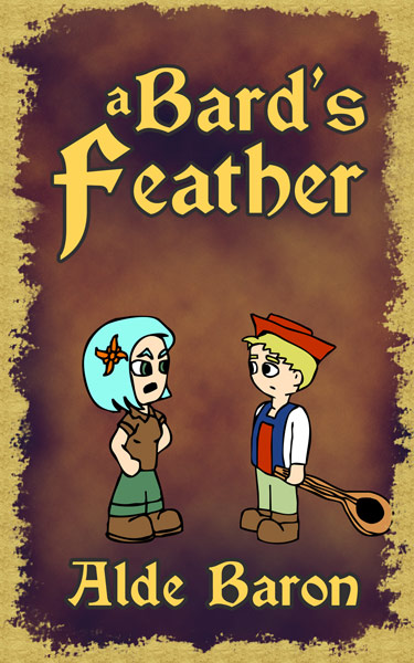 A Bard's Feather, a short fun story about a bard who can't write a song.